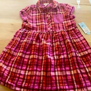 NWT Pink Plaid Cat & Jack Dress